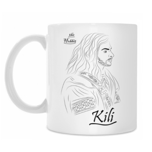 Кружка с принтом Dwarf Kili (The Hobbit)