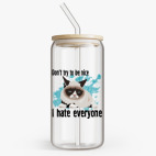 Банка с бамбуковой крышкой