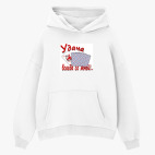 Толстовка худи оверсайз