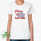 Женская футболка органик