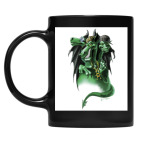 Кружка цветная UV-DTF