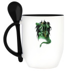 Кружка с ложкой