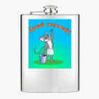 Фляжка стальная