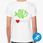 Женская спортивная футболка