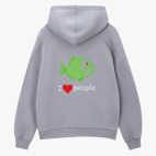 Толстовка худи оверсайз