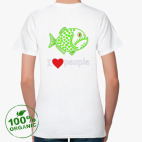 Женская футболка органик