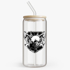 Банка с бамбуковой крышкой