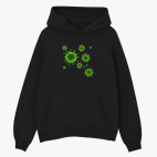 Толстовка худи оверсайз