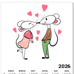 Влюблённые мышки