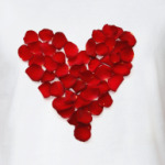  Сердце из лепестков