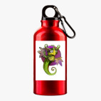 Металлическая бутылка 400 мл UV-DTF