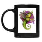 Кружка цветная UV-DTF