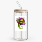 Банка с бамбуковой крышкой