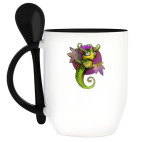 Кружка с ложкой