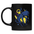 Кружка цветная UV-DTF