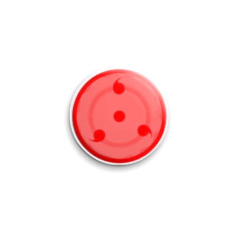 Значок 25мм с принтом Sharingan