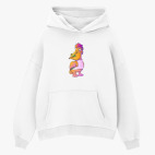 Толстовка худи оверсайз