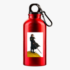 Металлическая бутылка 400 мл UV-DTF