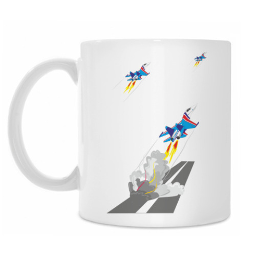 Кружка с принтом Русские Витязи