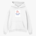 Толстовка худи оверсайз