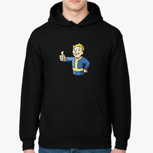 Толстовка худи с принтом Pipboy Fallout