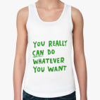 Женская майка