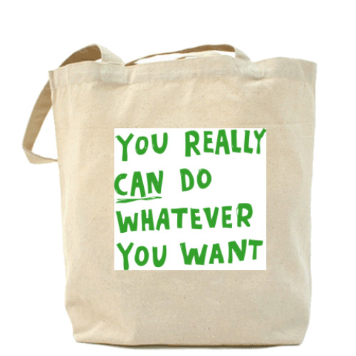 Сумка шоппер You Really Can Do