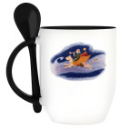 Кружка с ложкой