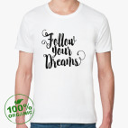 Мужская футболка органик