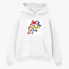 Толстовка худи оверсайз