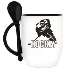 Кружка с ложкой