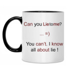 Кружка двухцветная