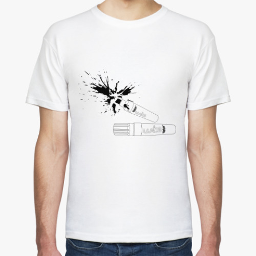 Футболка с принтом Graffiti marker