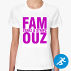 Женская спортивная футболка