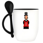 Кружка с ложкой