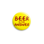  Beer is the answer