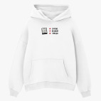 Толстовка худи оверсайз