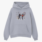 Толстовка худи оверсайз