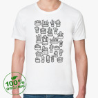 Мужская футболка органик