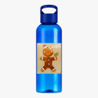 Прозрачная спортивная бутылка