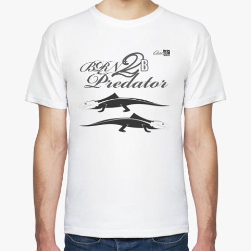 Футболка с принтом эволюция