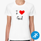 Женская спортивная футболка