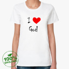 Женская футболка органик