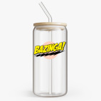 Банка с бамбуковой крышкой