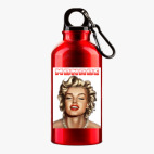 Металлическая бутылка 400 мл UV-DTF