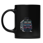 Кружка цветная UV-DTF