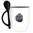 Кружка с ложкой