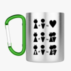 Кружка с карабином