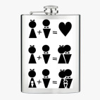 Фляжка стальная