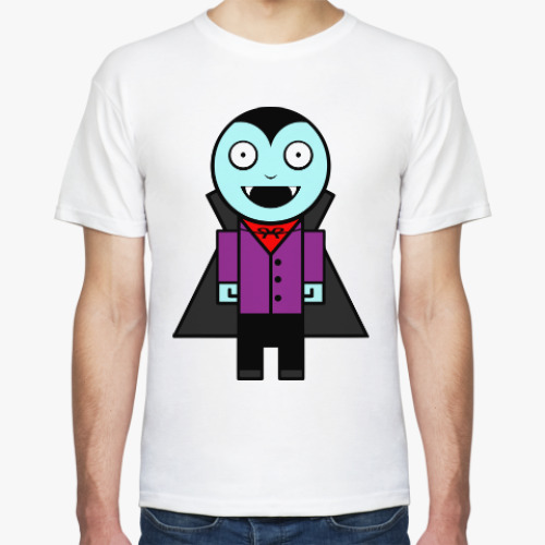 Футболка с принтом Дракула